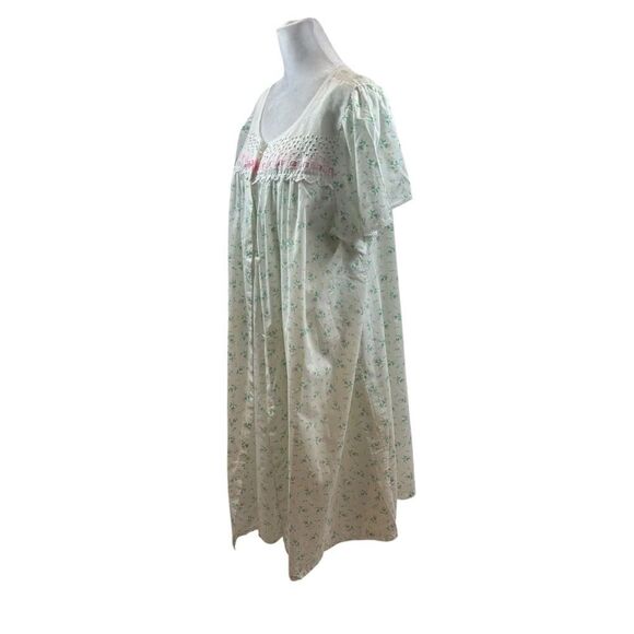 Ladies Vintage Carriage Court Woman Nightgown and Robe Set Size 1X - Picture 7 of 16